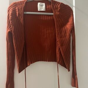 Abercrombie & Fitch Rust Knit Sweater